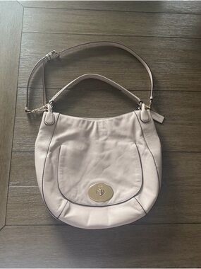 Authentic Coach Leather Hobo Bag
